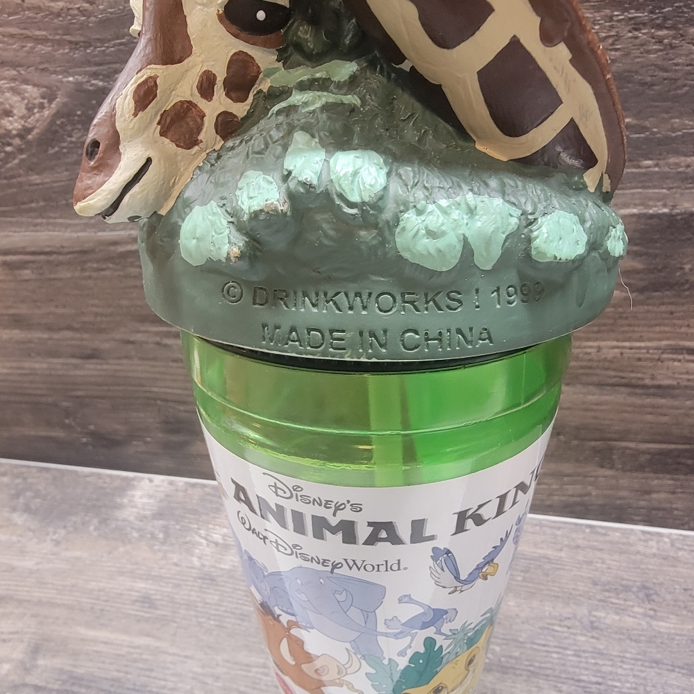 Disney’s Animal Kingdom Vintage 1999 Souvenir  Cup Drinkworks Disney World - Picture 4 of 5